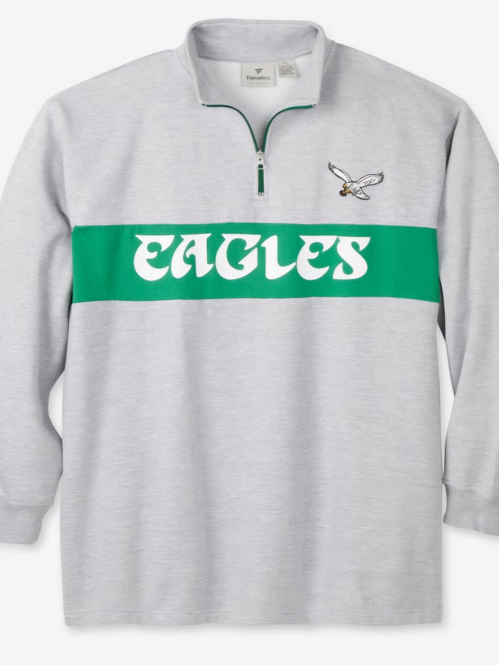 Men's NFL EAGLES Quarter-Zip Pullover Top